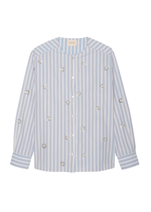 Vanilla skjorte Dusty Stripes Sissel Edelbo 